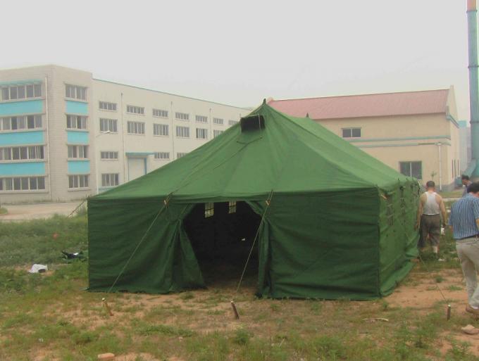 Preuve militaire ignifuge de moule de tente d'armée avec le bon déchirement résistant