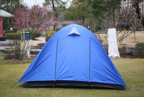 3-4 tente de camping extérieure imperméable de personne pour voyager, pliage facile