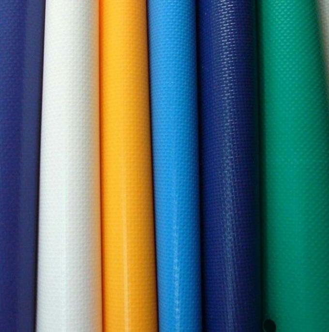 Le vinyle 100% du polyester 610g a enduit le tissu 18oz résistant superbe de bâche de PVC