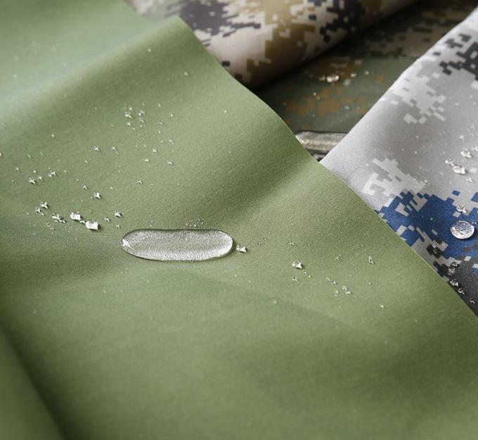 Tissu imprimé de tente de toile de coton tissu imperméable de toile de polyester de 20 onces