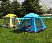Professional Various Color 4 Person Camping Tent 3.2sqm With Aluminum Pole