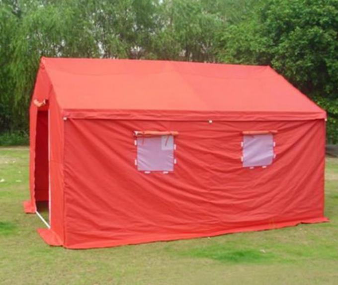 Tente d'abri extérieure verte de secours de secours en cas de catastrophe pour le local de service médical