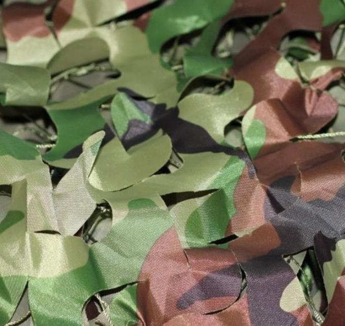 Filet militaire de Camo de jeu de guerre de région boisée de tissu de fabrication de Camo de doubles couches de jungle