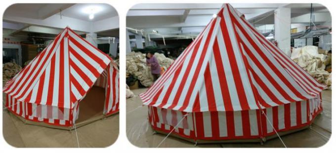 Tente de toile extérieure blanche de seules couches/tente Bell de coton pour augmenter l'équipement