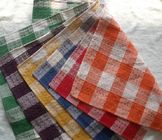 6 Colors Jacquard Cotton Tea Towels 42 * 64cm 300 - 500 GSM For Dish Cloth